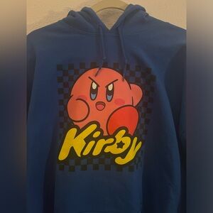 Hot Topic Blue Kirby Hoodie